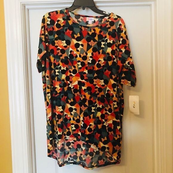 New LuLaRoe desirable Mickey Mouse Irma - Picture 2 of 3